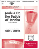 Joshua Fit the Battle of Jericho Handbell sheet music cover